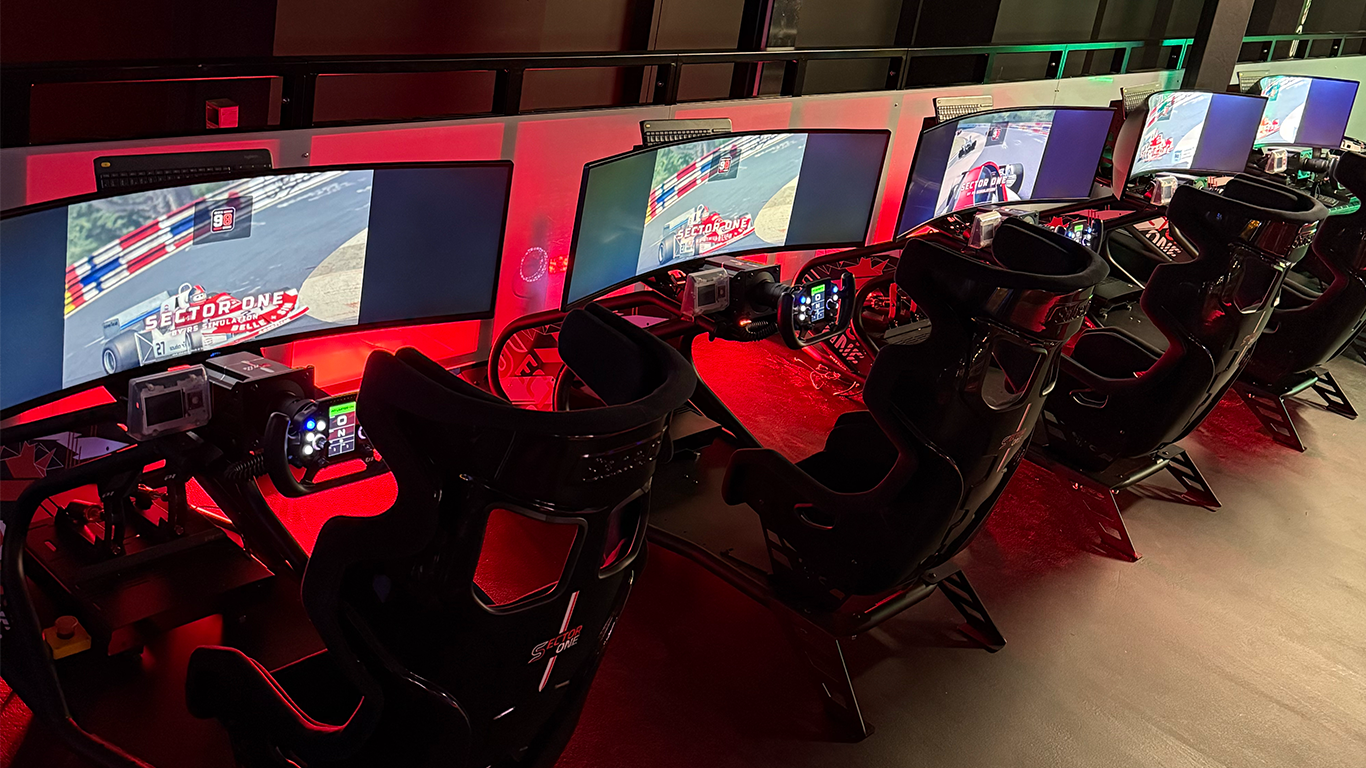 A new Sim Racing space opens in Monaco — P1Sim and Sector One unveil a ...