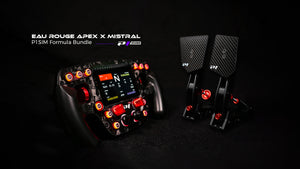 EAU ROUGE APEX x MISTRAL P1Sim Formula Bundle: The Perfect Alliance for an Unparalleled SimRacing Experience