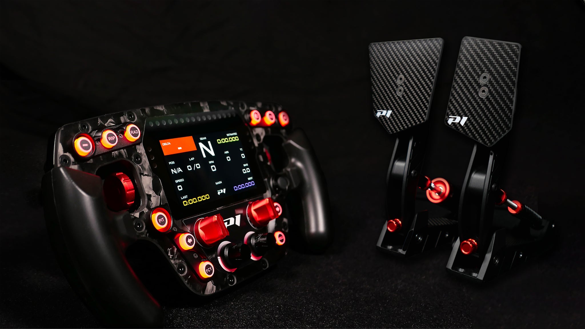 pedal f1 Bundle F1 Sim Racing Wheel Eau Rouge Apex