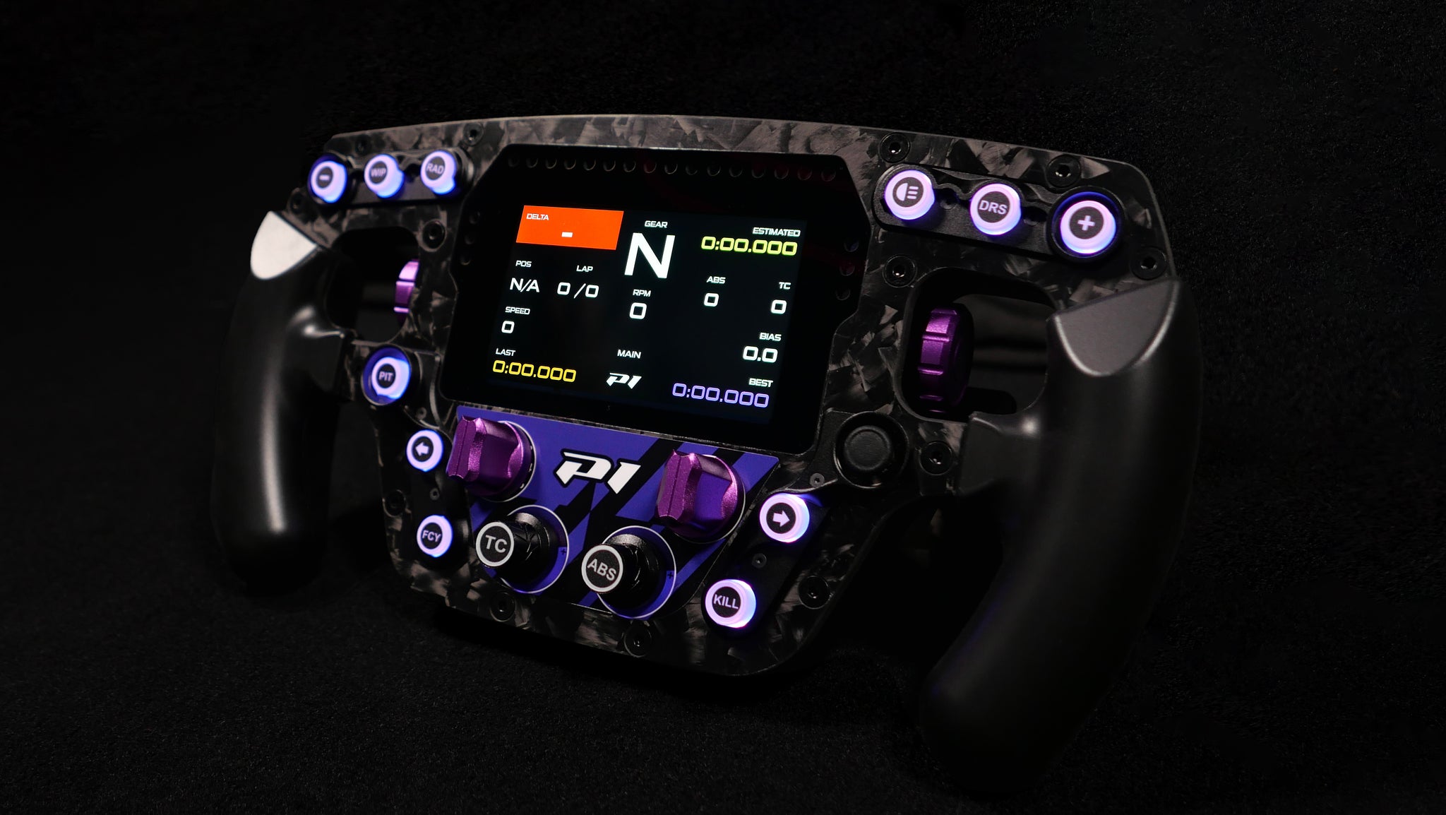 F1 Sim Pedals Bundle F1 Sim Racing Wheel Eau Rouge Apex - Pedal box Mistral : P1Sim ...