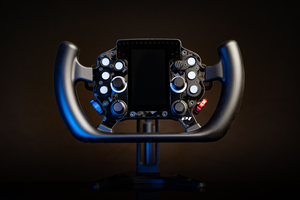 P1SIM Arnage - Sim racing steering wheel GT carbon with touchscreen