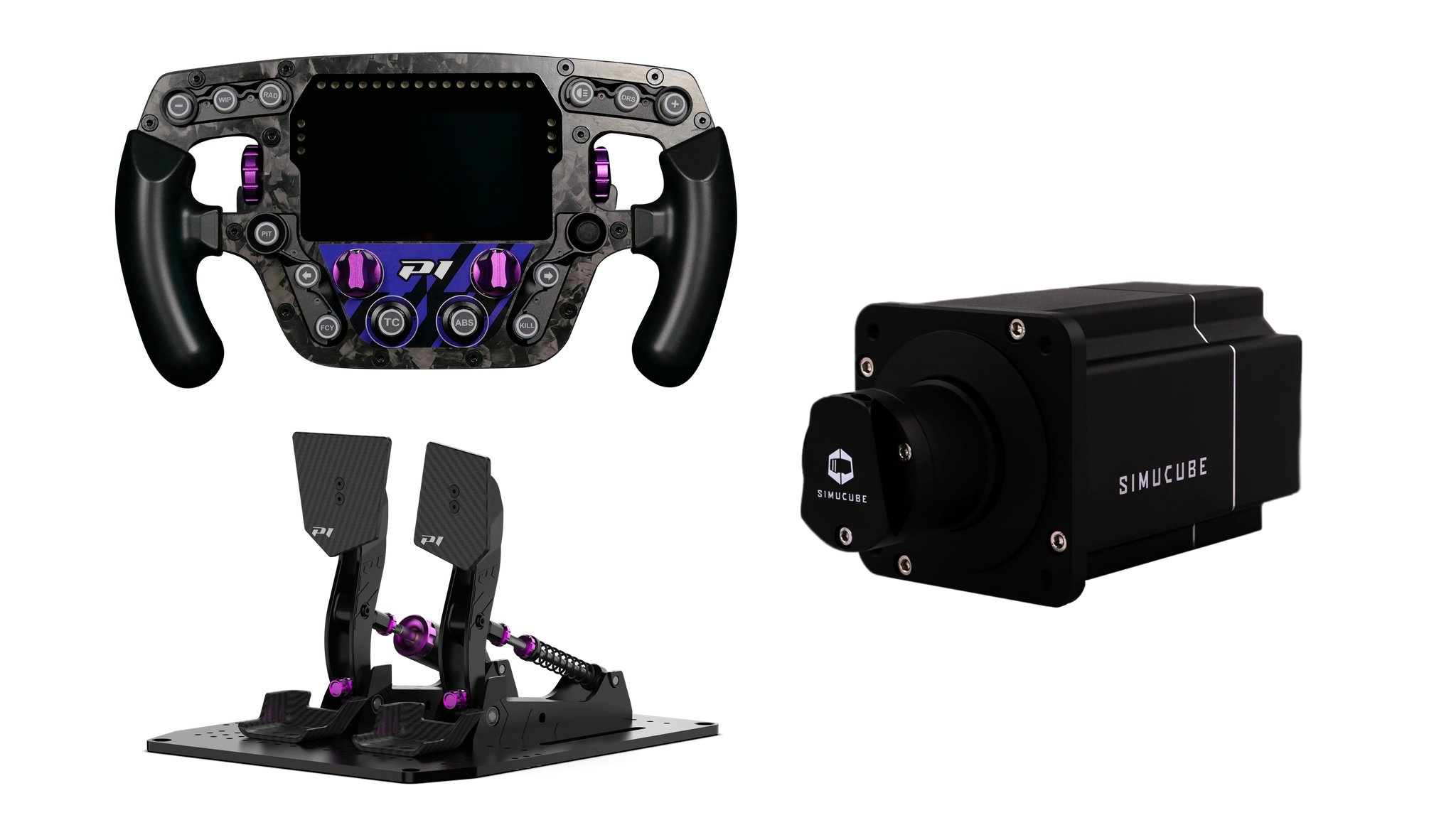 Bundle P1Sim Eau Rouge Apex x Mistral x Simucube