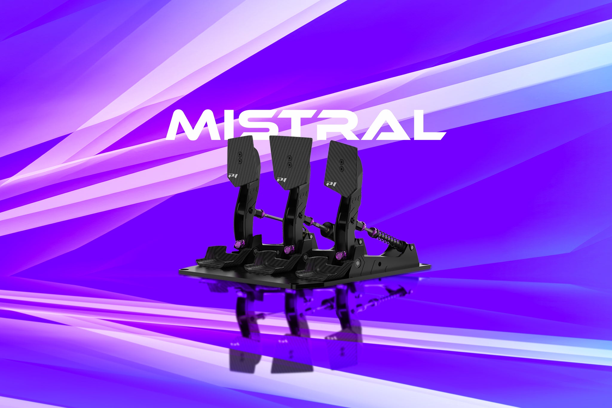 P1Sim Mistral Pedal Box